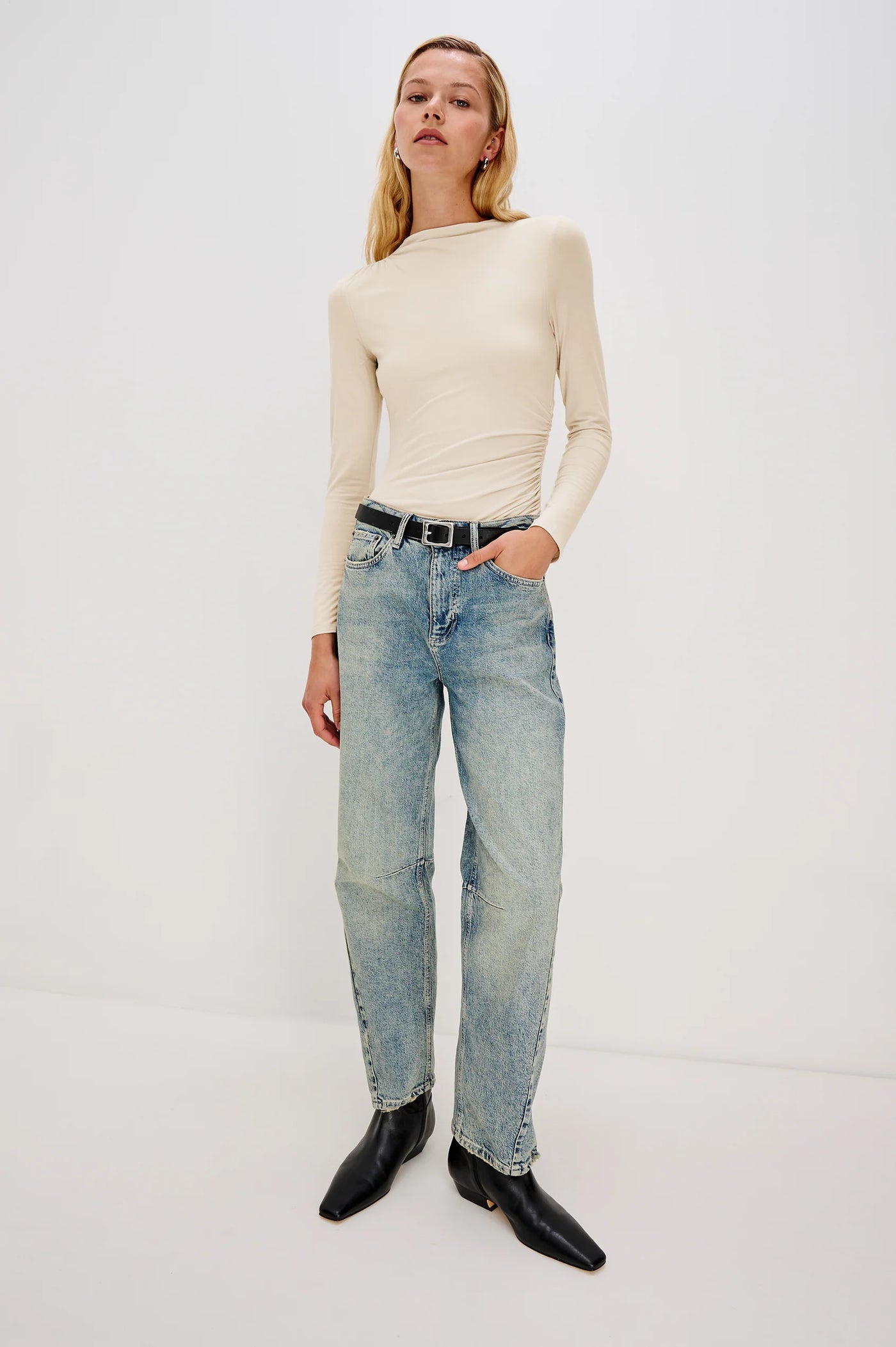 Joelle Top in Ivory