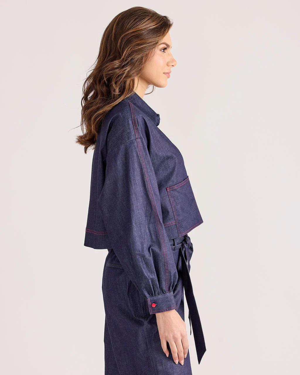 Mattie Top in Ink Blue
