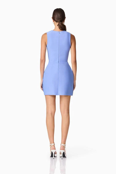 Sonya Mini Dress in Cornflower