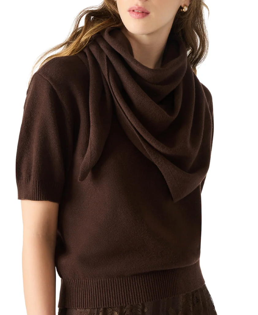 Hermia Sweater in Dark Espresso