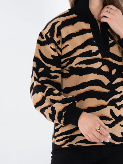 Lolli Sweater in Tiger
