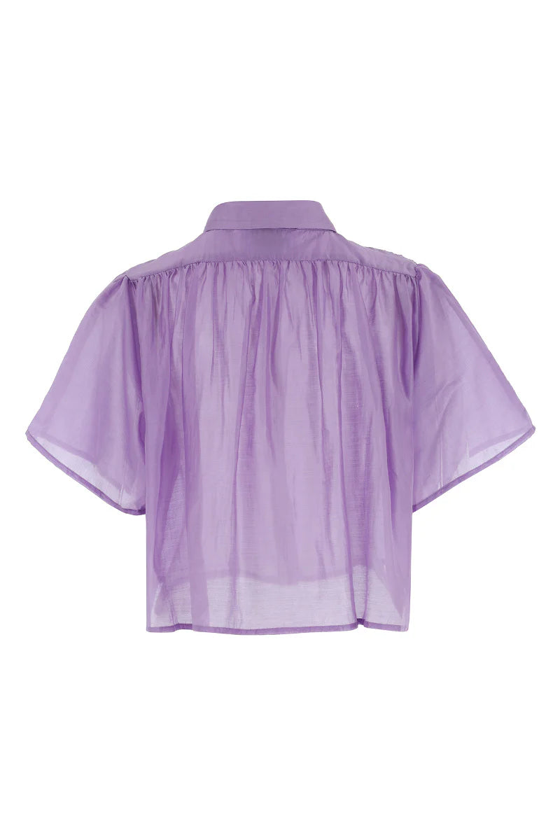The Hayden Shirt in Lilac