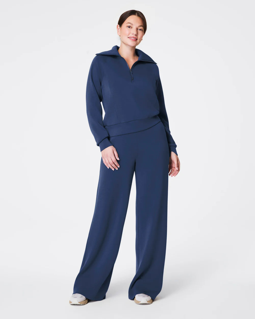 AirEssentials Wide Leg Pant in Faded Indigo
