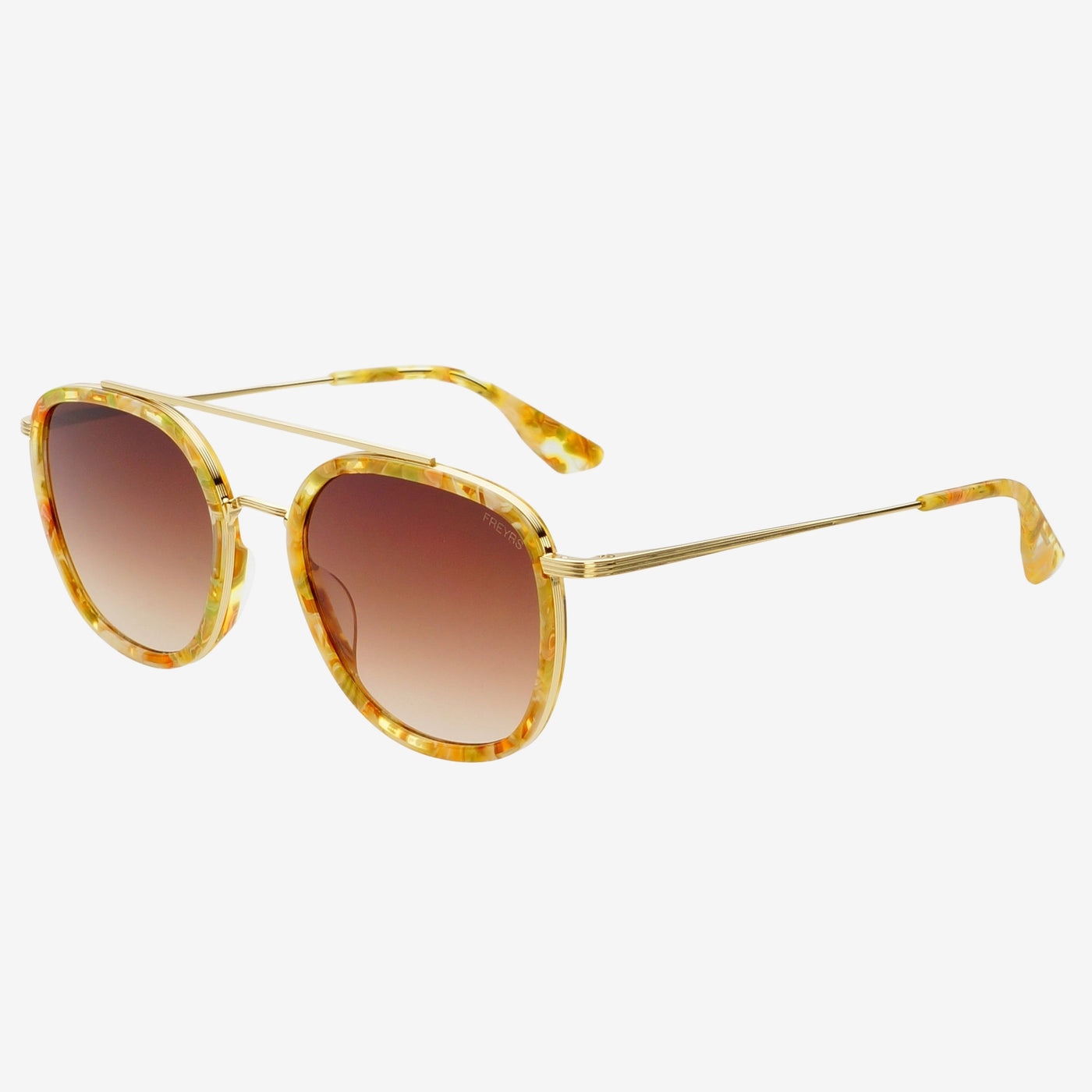 Weston Sunglasses in Yellow Tortoise