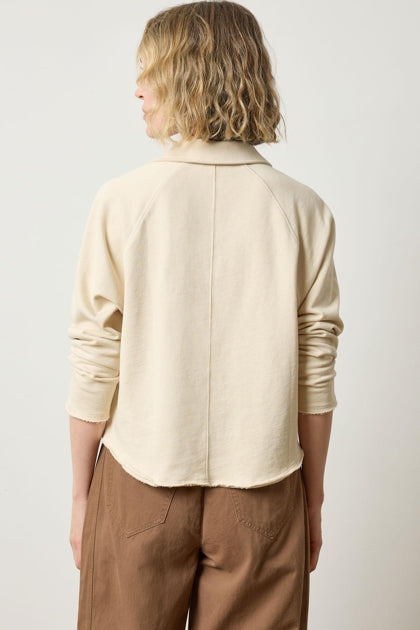 Shirttail Polo in Muslin