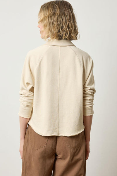 Shirttail Polo in Muslin