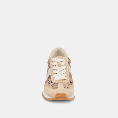 B.NTCD Sneakers in Suede Leopard