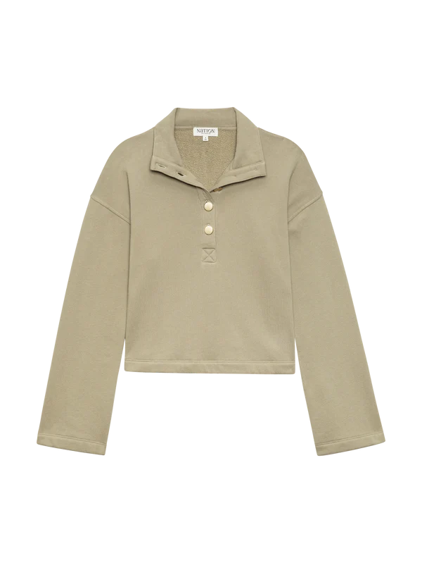 Franz Sweatshirt in Vintage Khaki