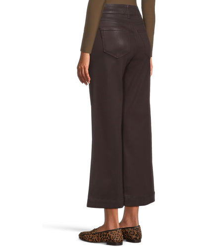 Anessa Wide Leg Jean in Chicory Coffee Luxe Coating
