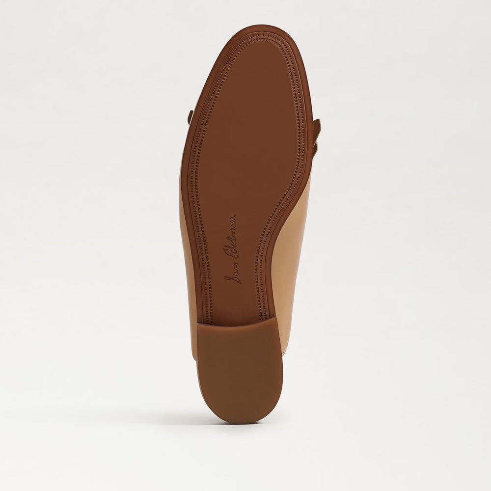 Lainey Bit Mule in French Sand Leather