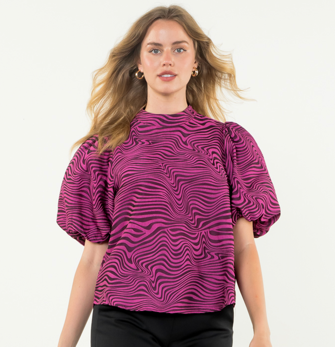 Gini Top in Magenta