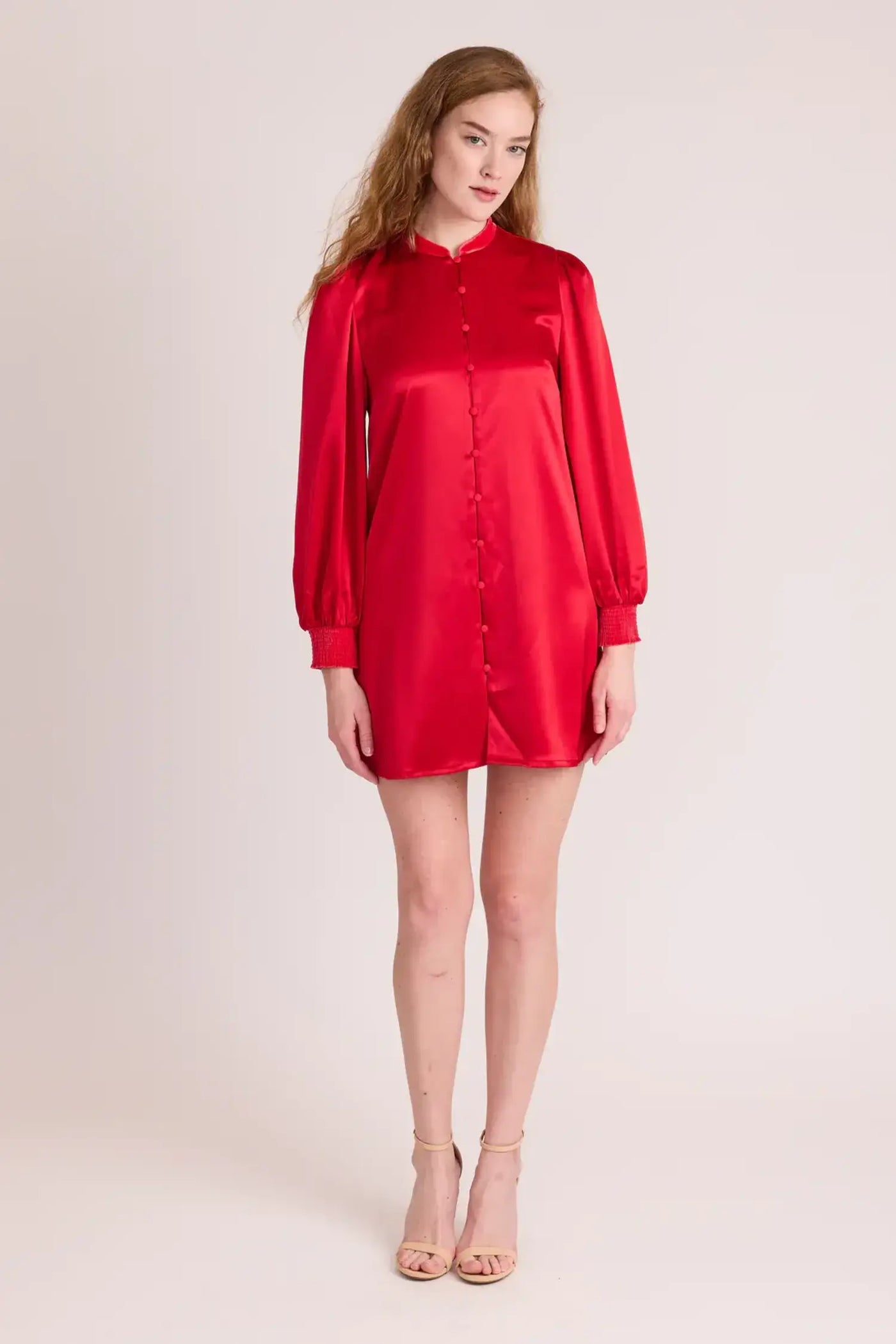 Normandy Dress in Lipstick