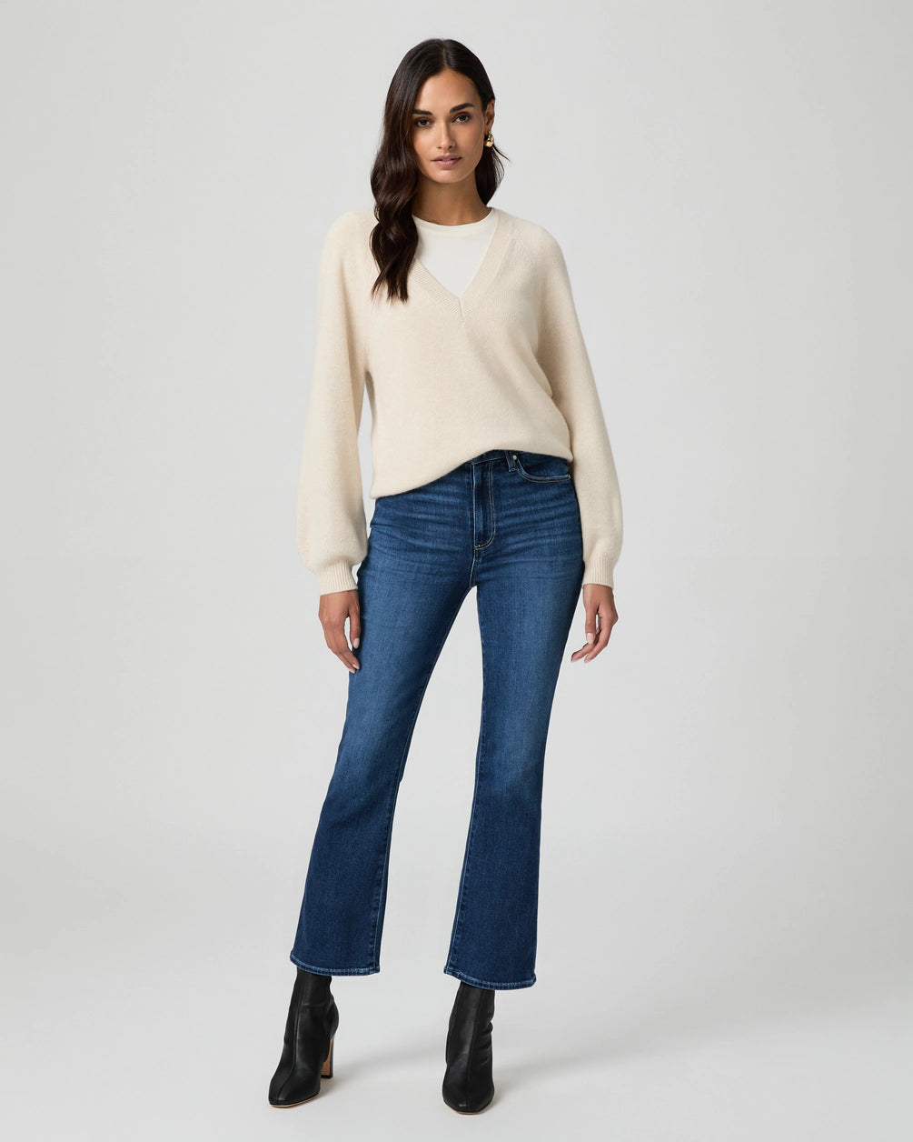 Claudine Flare Jean in Moony