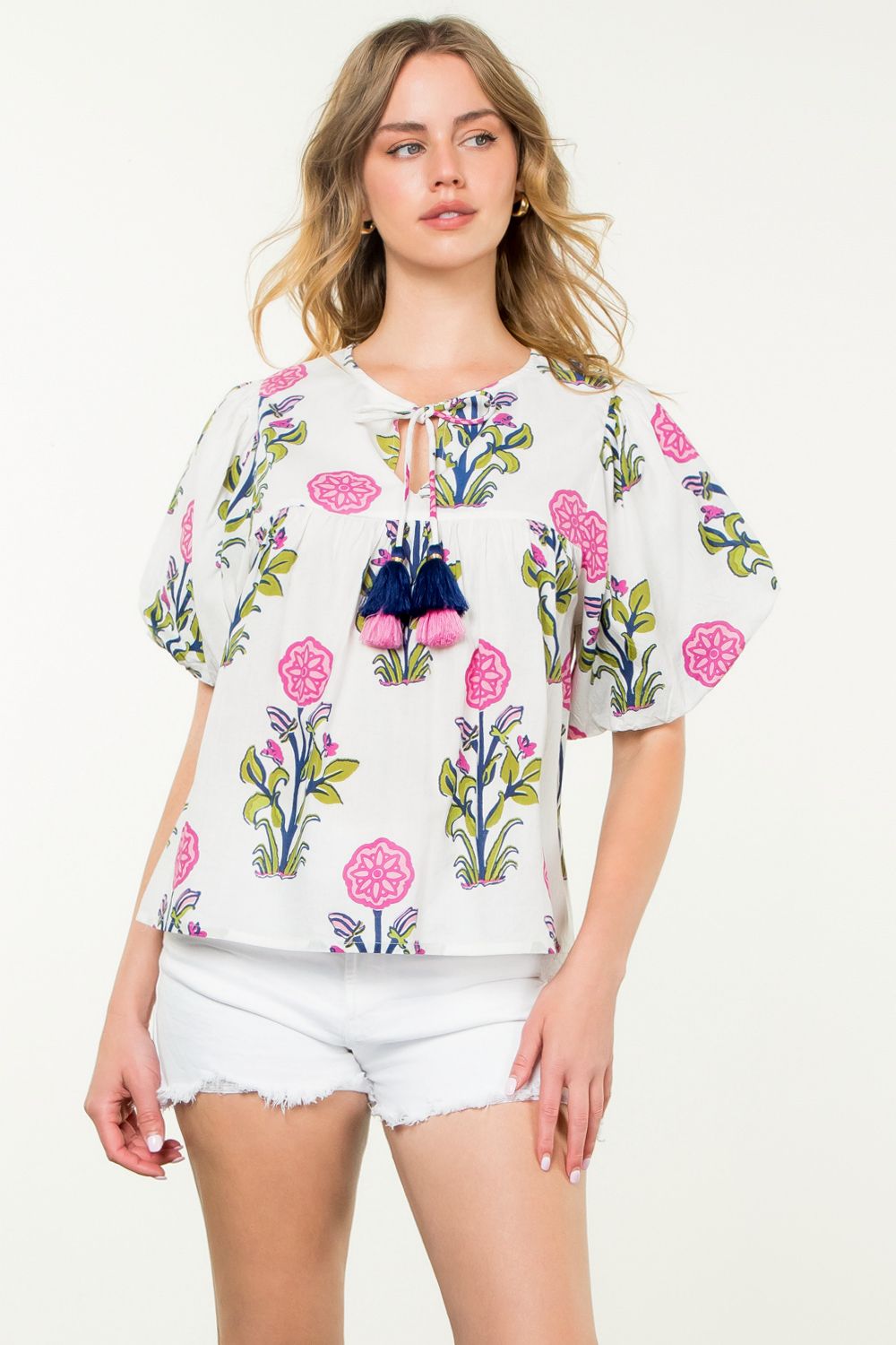Lucille Blouse in Multi