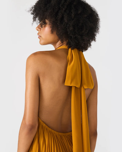 Maraya Dress in Tuscan Gold