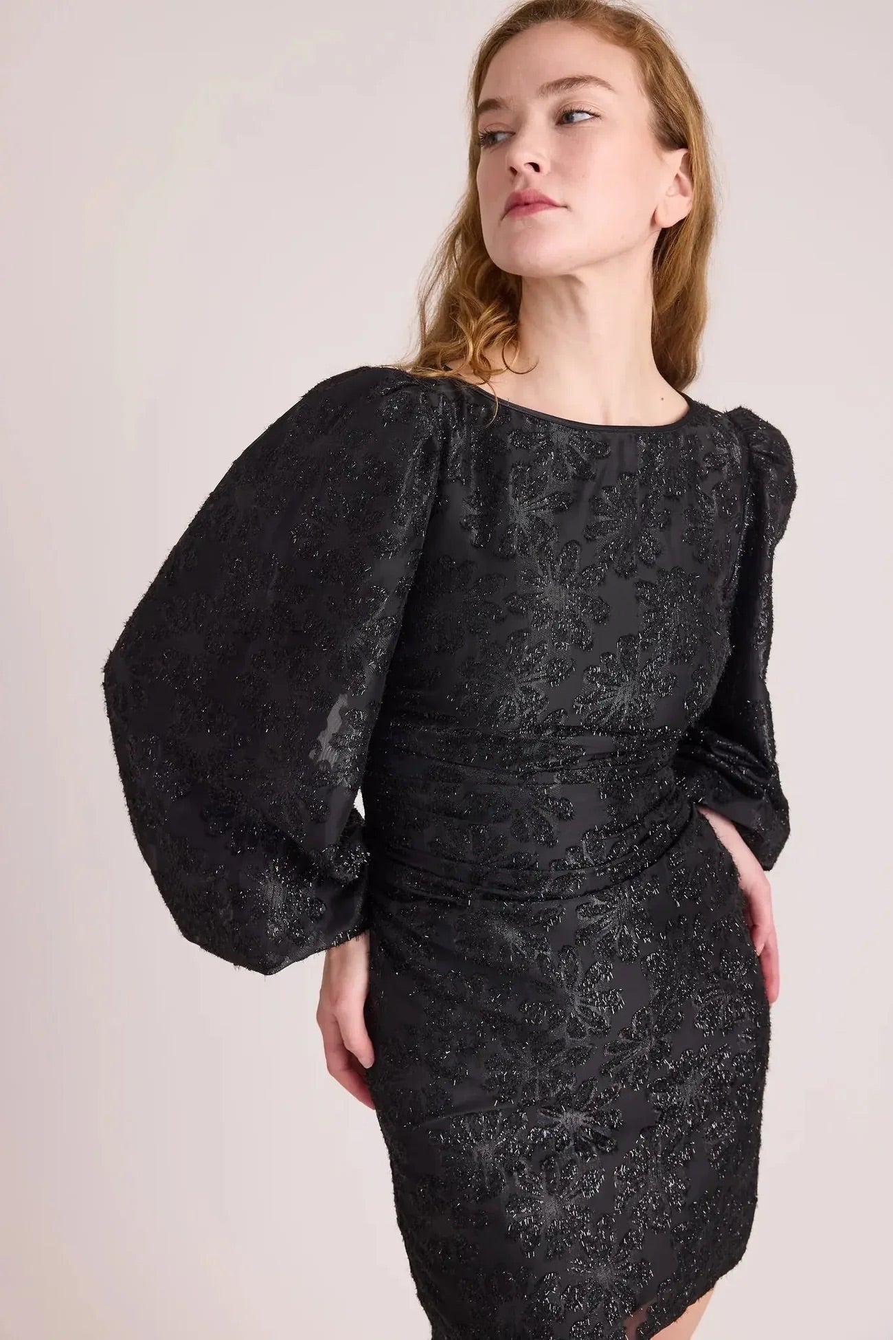 Rothschild Dress in Onyx Floral