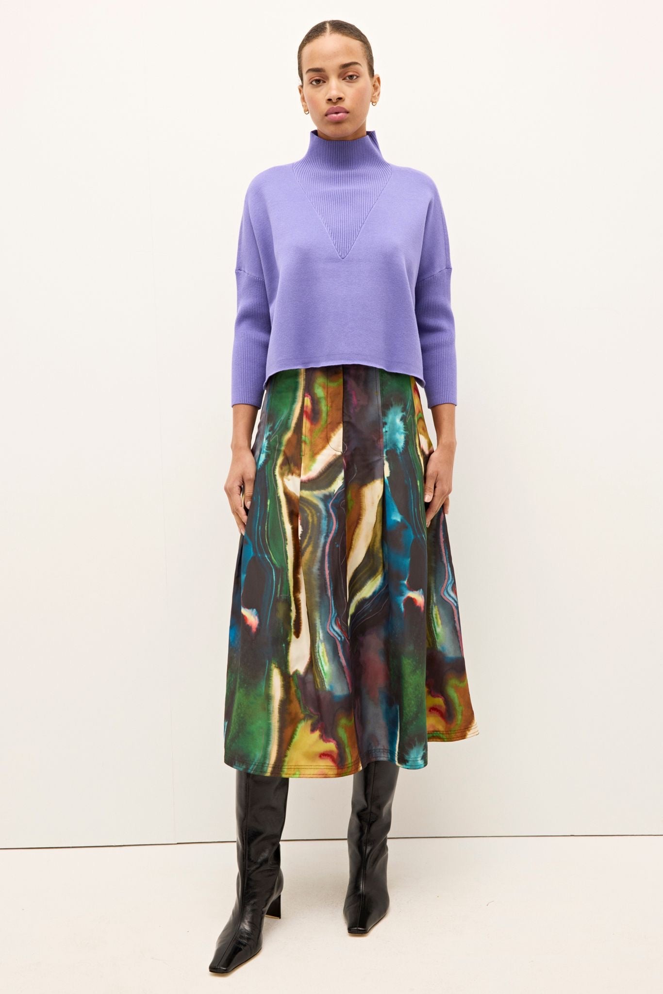 Claudie Popover in Lilac