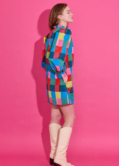 Nora Dress in Holiday Check