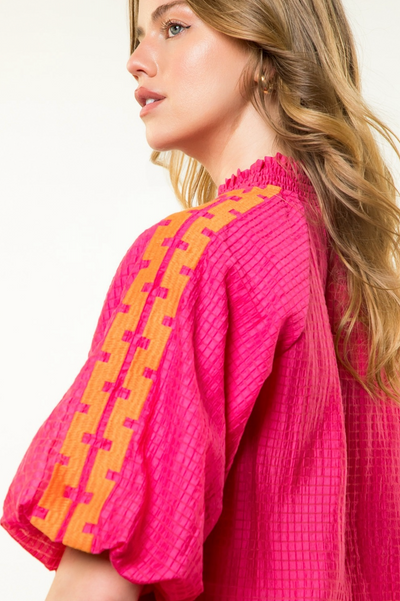 Haley Top in Magenta