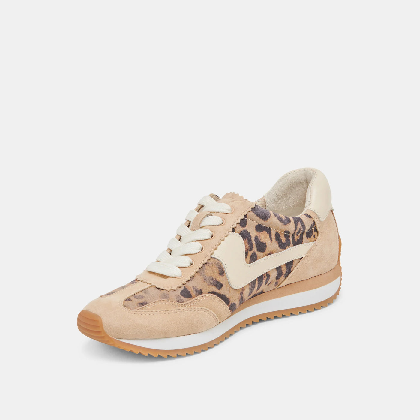 B.NTCD Sneakers in Suede Leopard