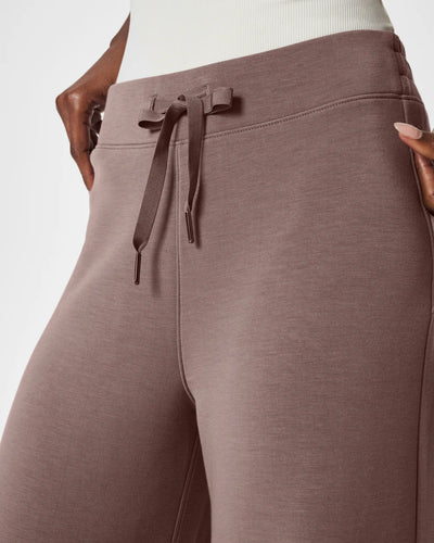 Air Essentials Wide Leg Pant in Smoke