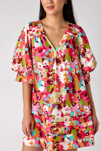 Elaine Dress in Cosmos