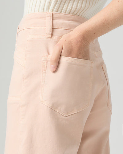 Anessa Wide Leg Jean in Vintage Pink Petal