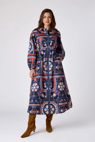 Lucille Dress in Western Craft