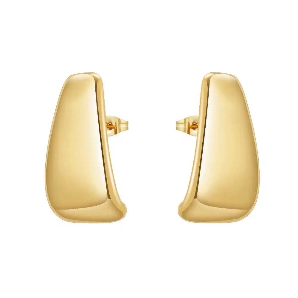 Belle Statement Earring in Gold