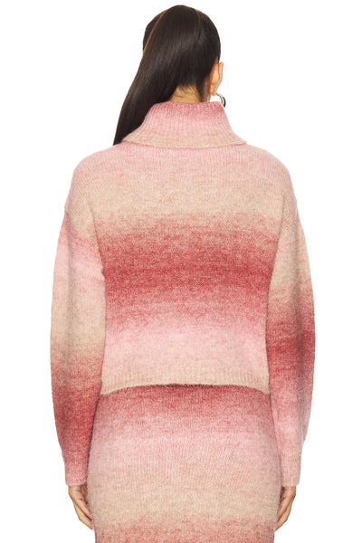 Raegann Ombre Sweater in Pink Multi