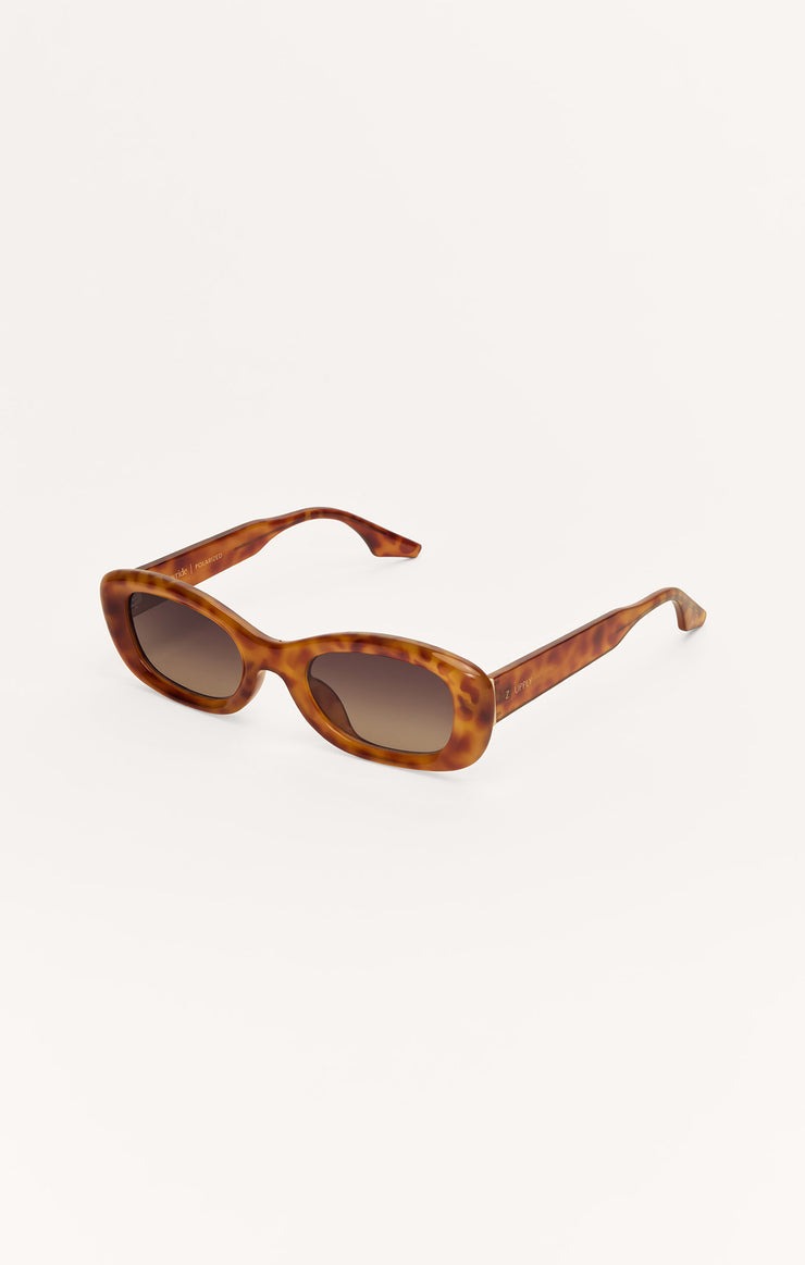 Joyride Sunglasses in Brown Tortoise Gradient