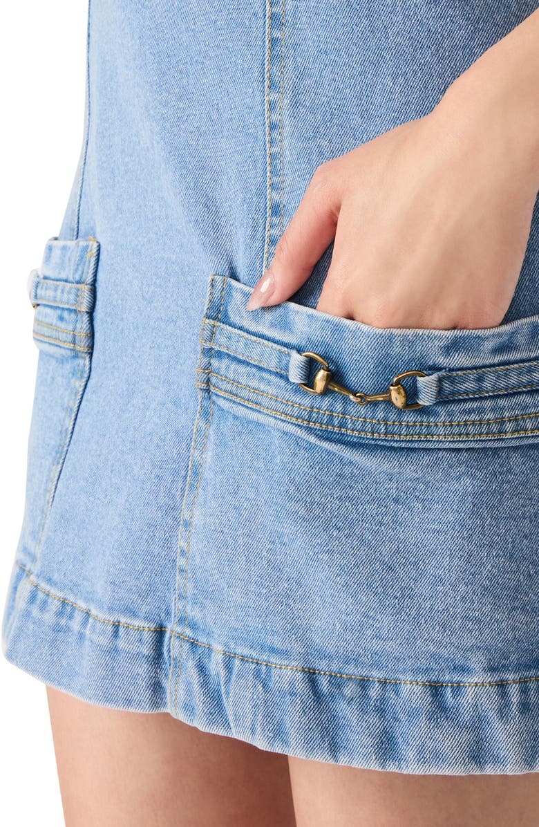 Averi Denim Dress in Forever Blue