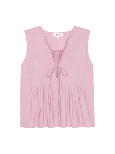 Ali Tie Top in Lavender