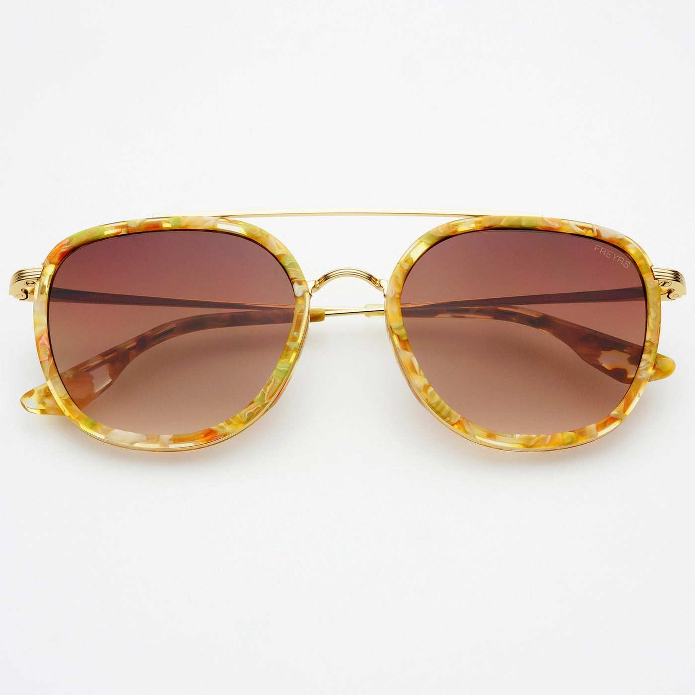 Weston Sunglasses in Yellow Tortoise