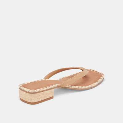 Barty Sandals in Light Tan