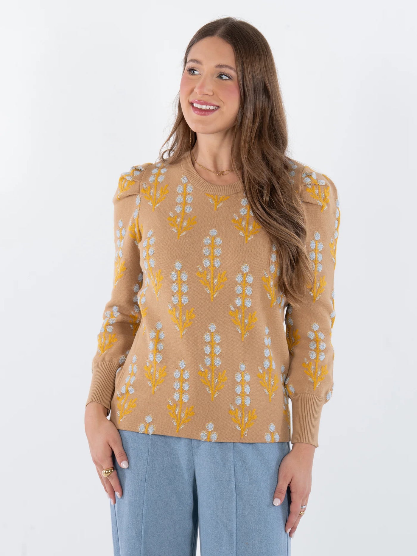 Julia Sweater in Bluebonnet