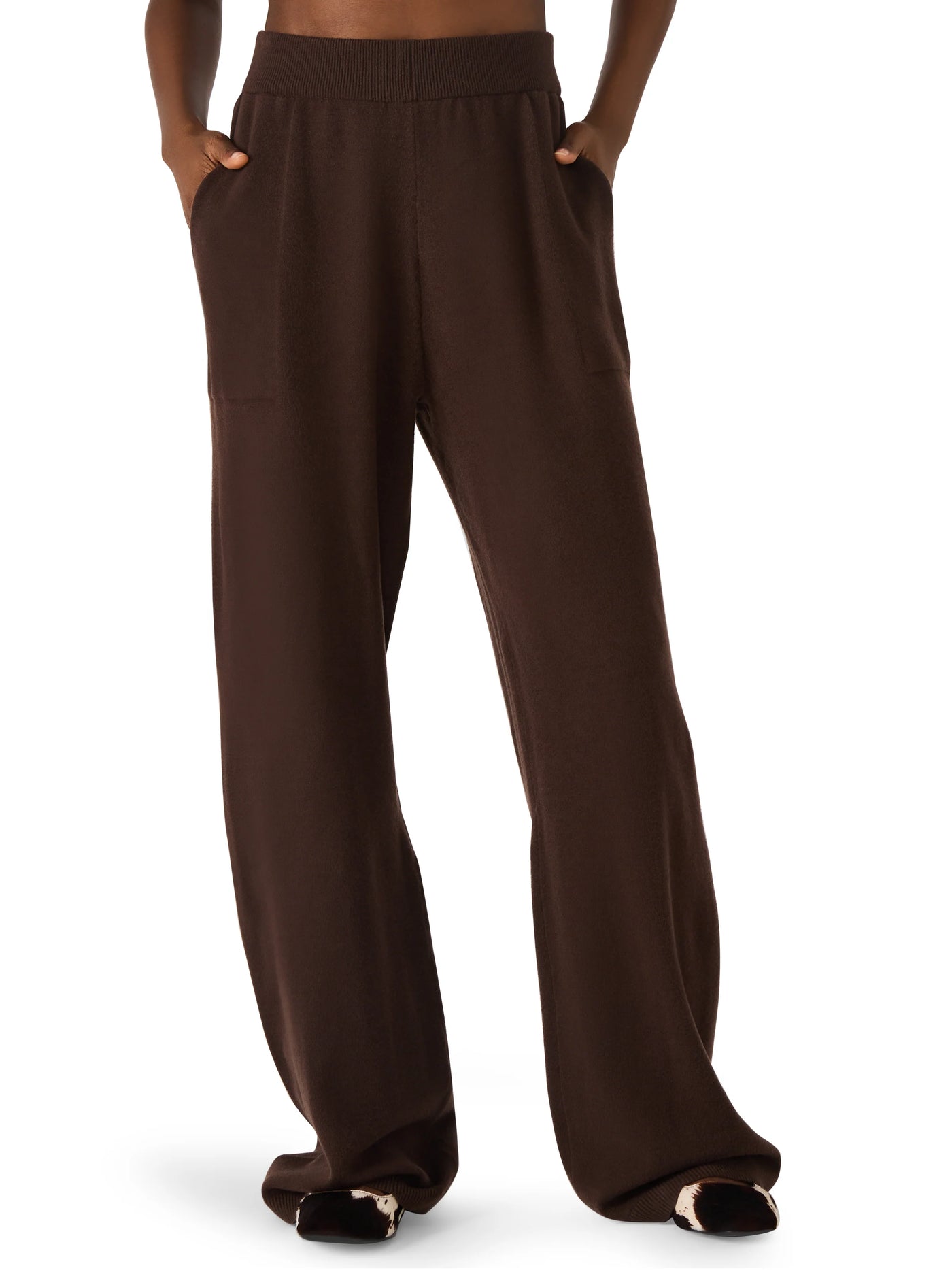 Kori Sweater Pant in Dark Espresso
