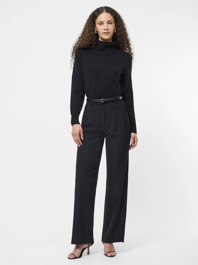 Babysoft Turtleneck Sweater in Black