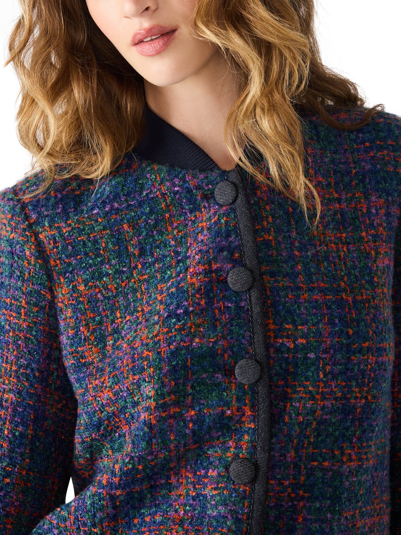 Carlene Jacket in Blue Multi