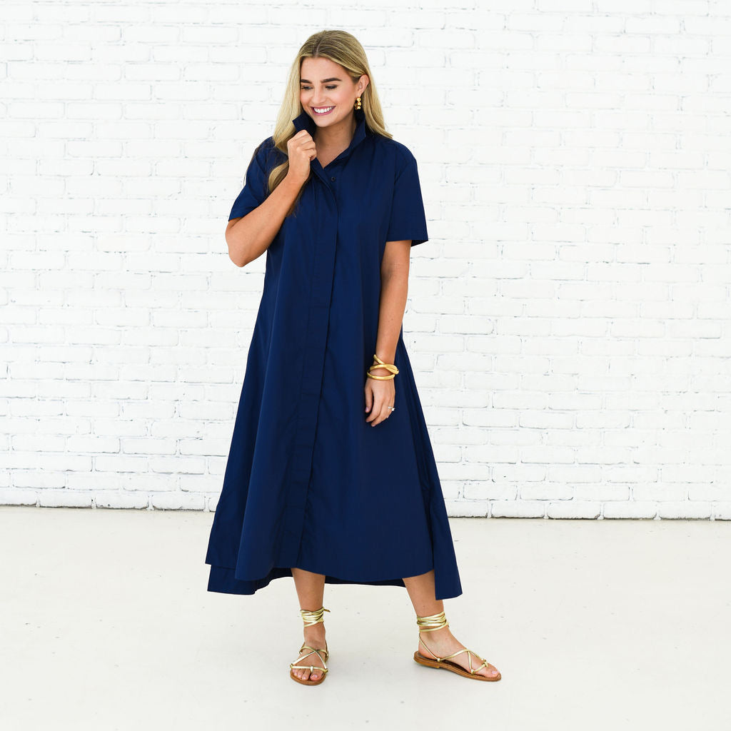 Millie Maxi Dress in Navy