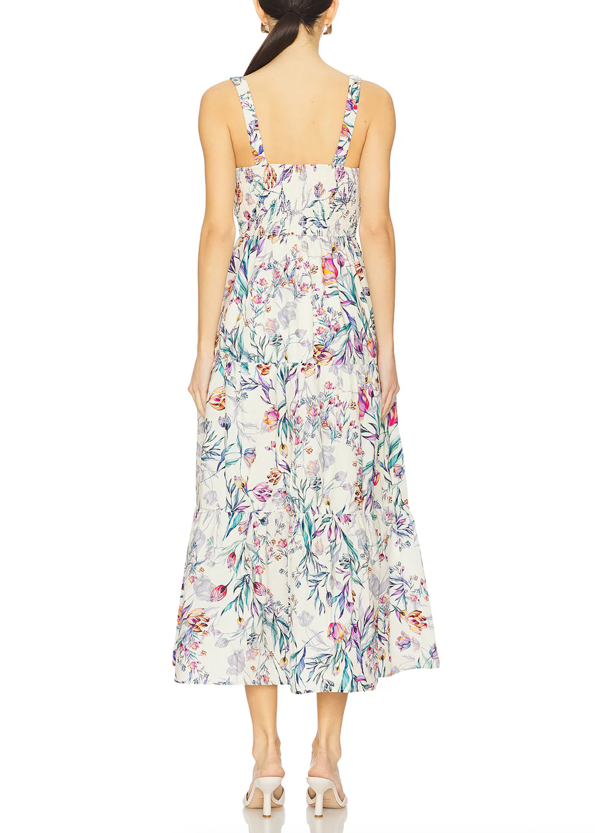 Eliora Dress in Multi Floral