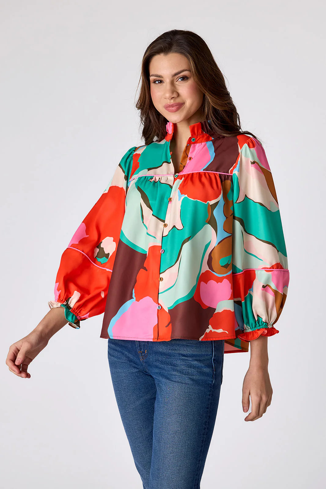 Worth Blouse in O'Keeffe