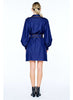 Gelso Whip Stitched Mini Dress in Denim
