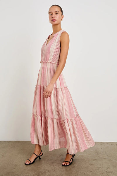 Loulou Dress in Salerno Stripe