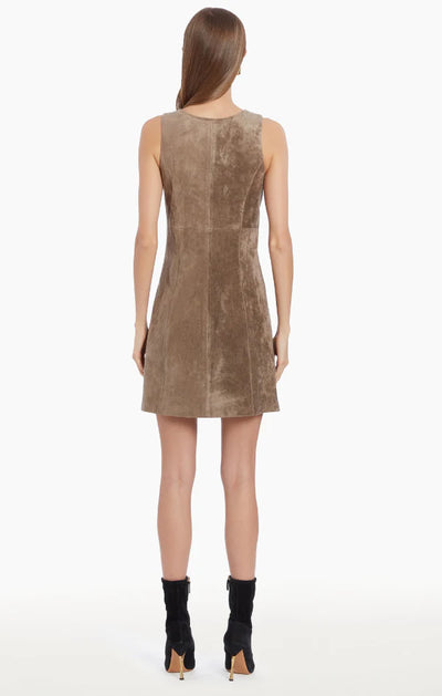 Collins Dress in Taupe