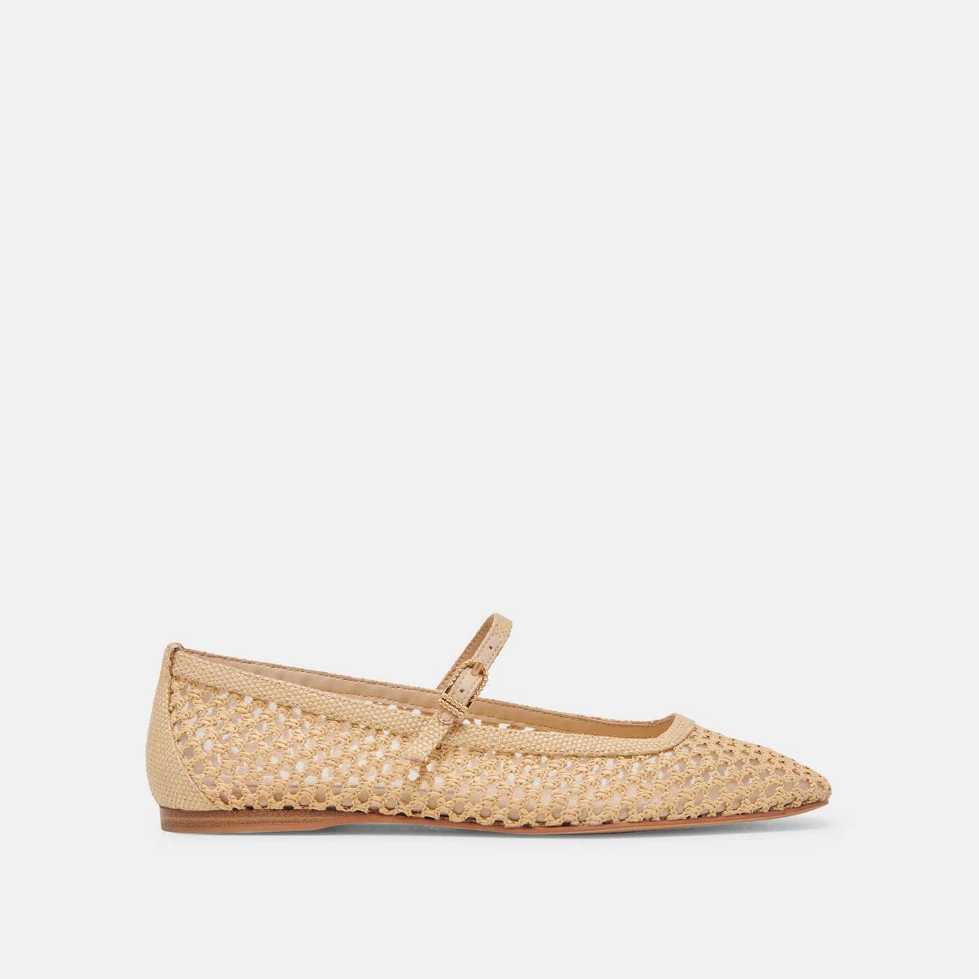 Reyes Ballet Flats in Light Natural