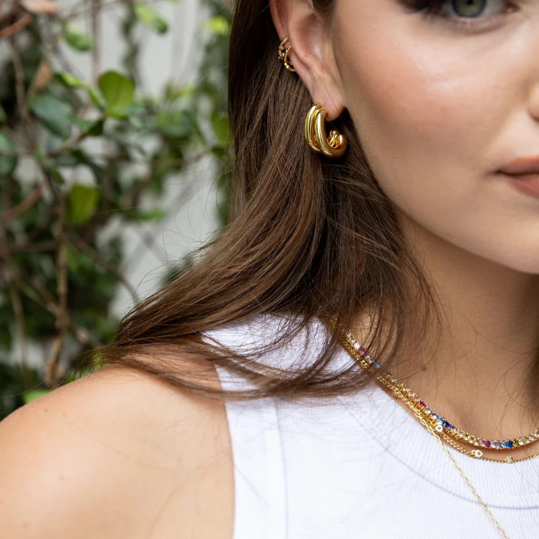 Jaxson Earring in Gold