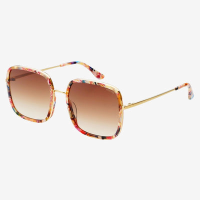 Cosmo Acetate Sunglasses in Rose Tortoise