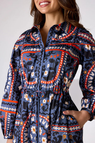 Lucille Dress in Western Craft
