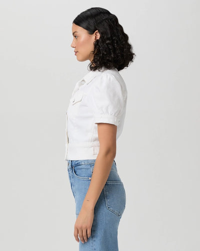 Kendra Jacket in Crisp White
